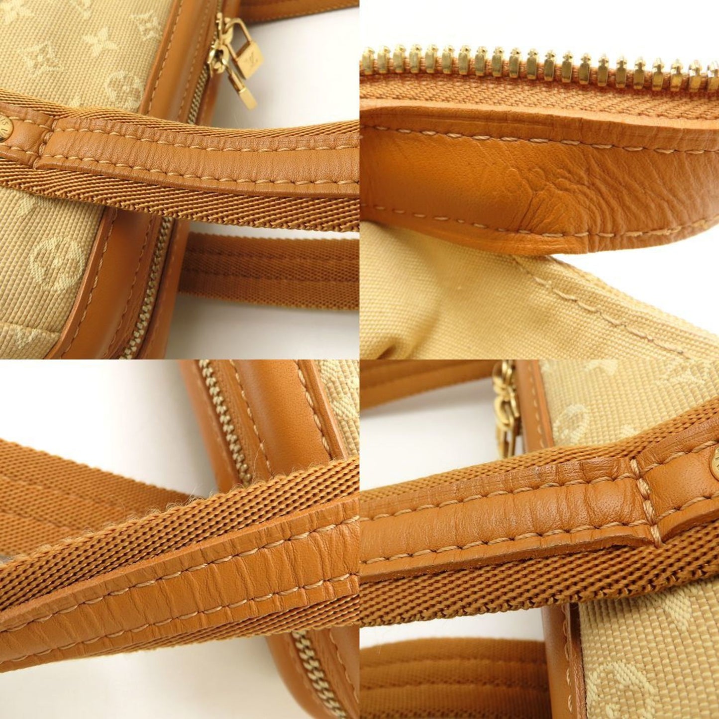 Louis Vuitton Louis Vuitton Monogram Mini Josephine Pm M92416 Handbag Beige 352533