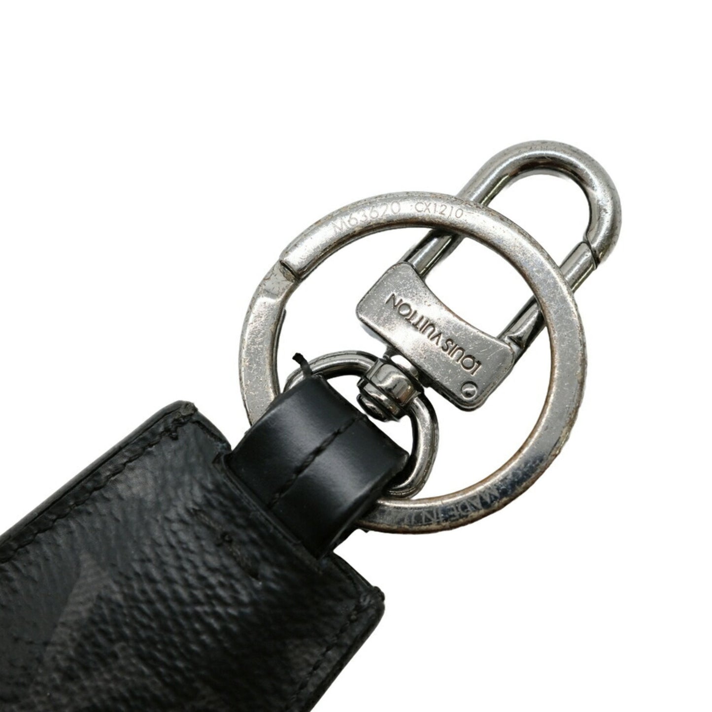 Louis Vuitton Louis Vuitton Monogram Eclipse Porte-Cle Cloche Cle Bag Charm Keychain