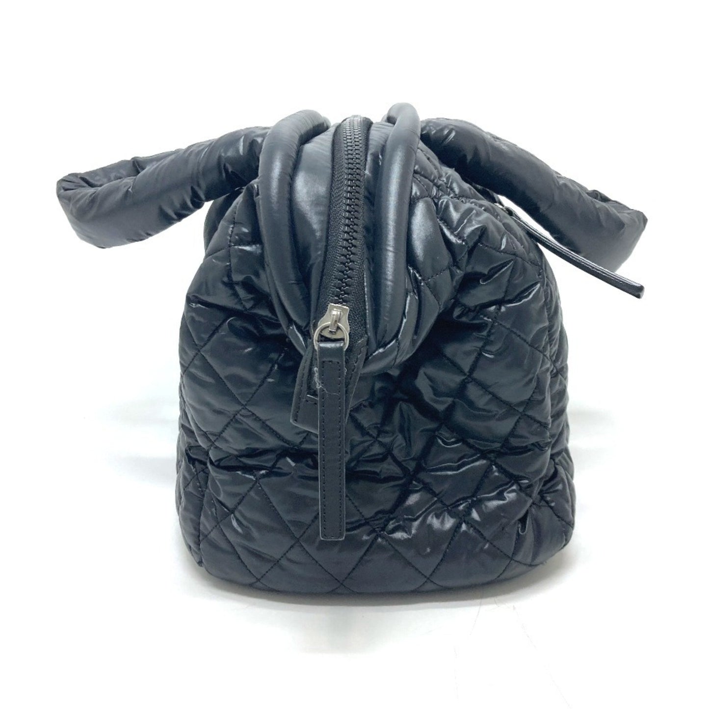 Chanel A47205 Matelasse Coco Cocoon Bag Handbag Tote Boston Nylon