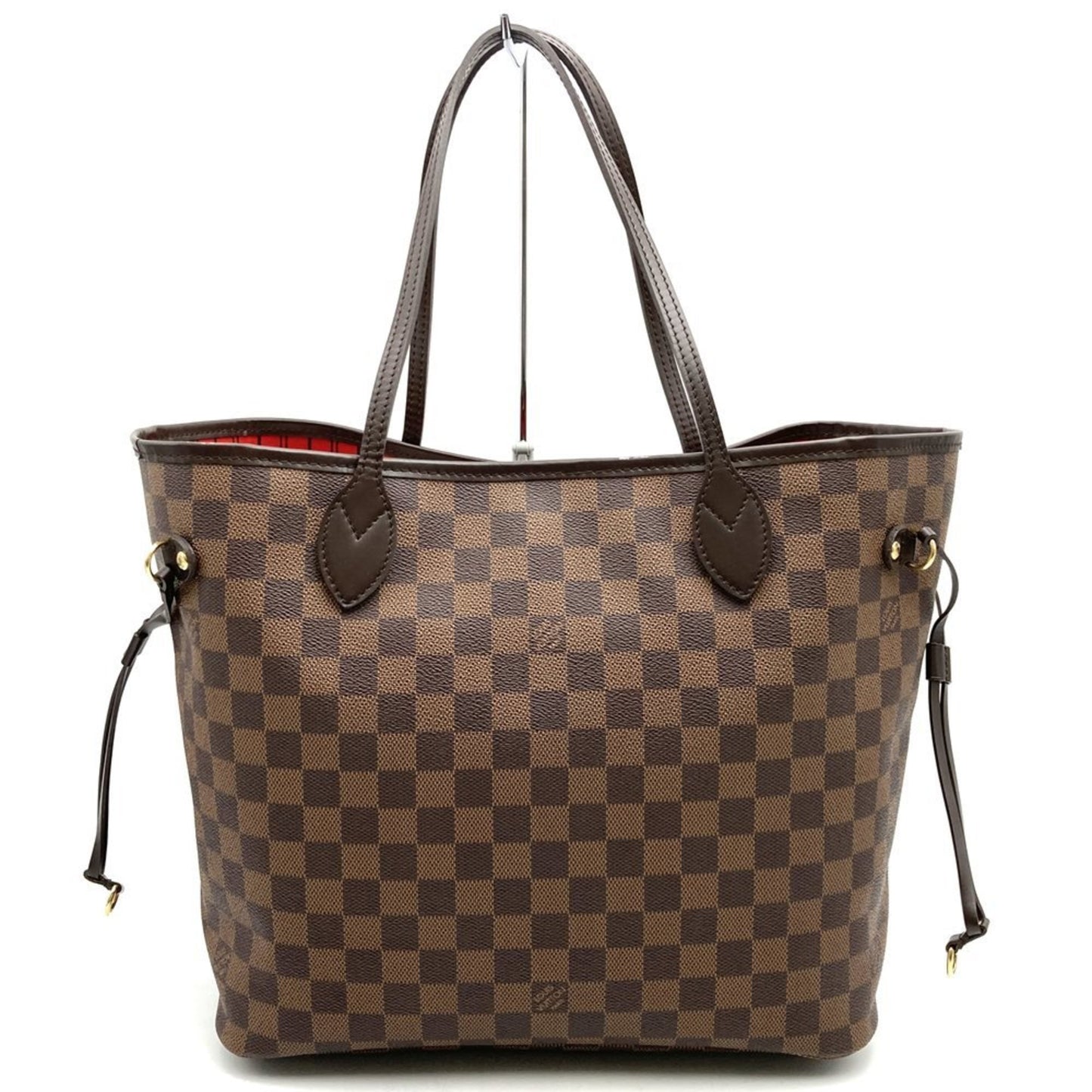 Louis Vuitton 2403085 Neverfull Mm Tote Bag Brown Damier Canvas