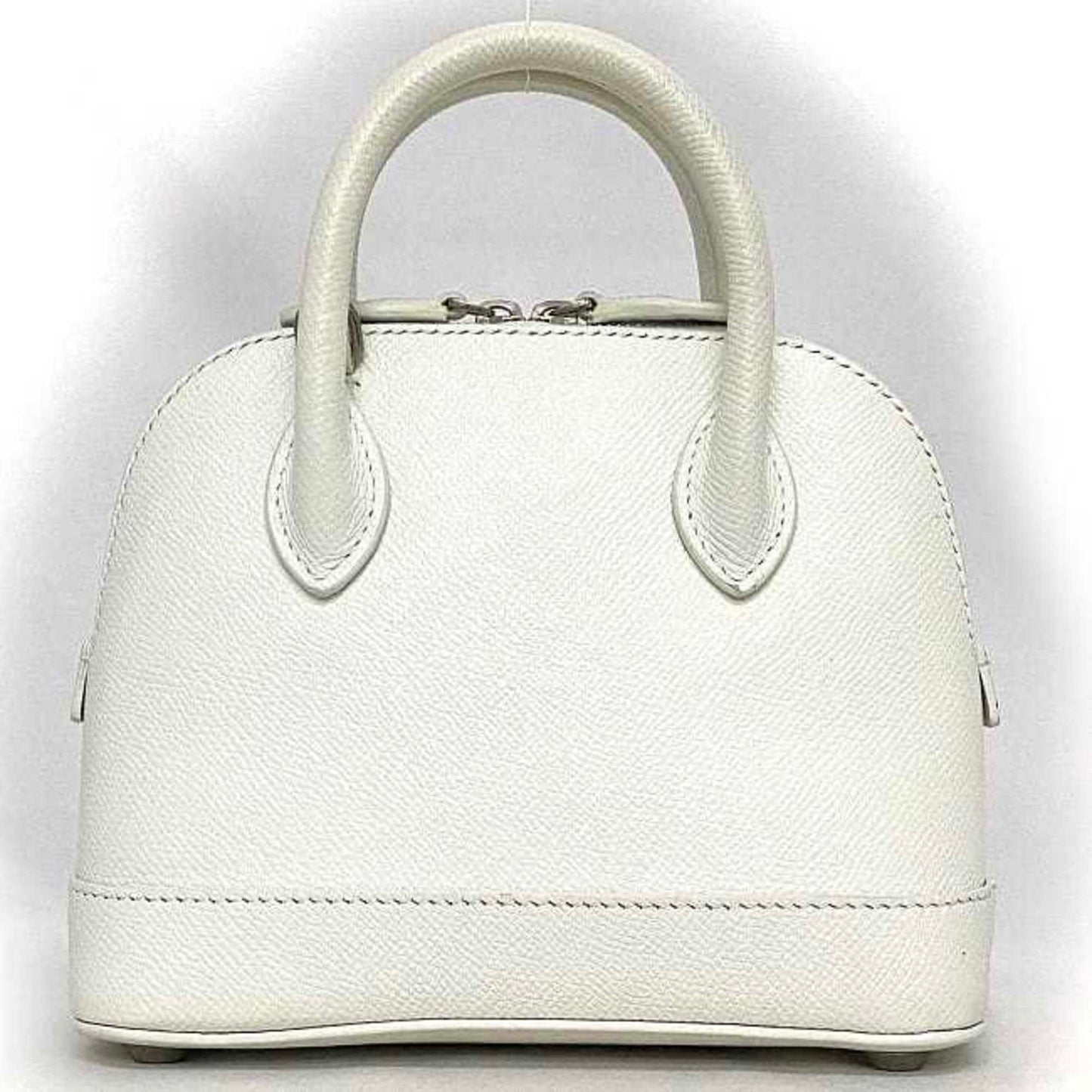 Balenciaga 2Way Bag Ville Small Xxs White Black Everyday 550646 Shoulder Handbag Leather Balenciaga
