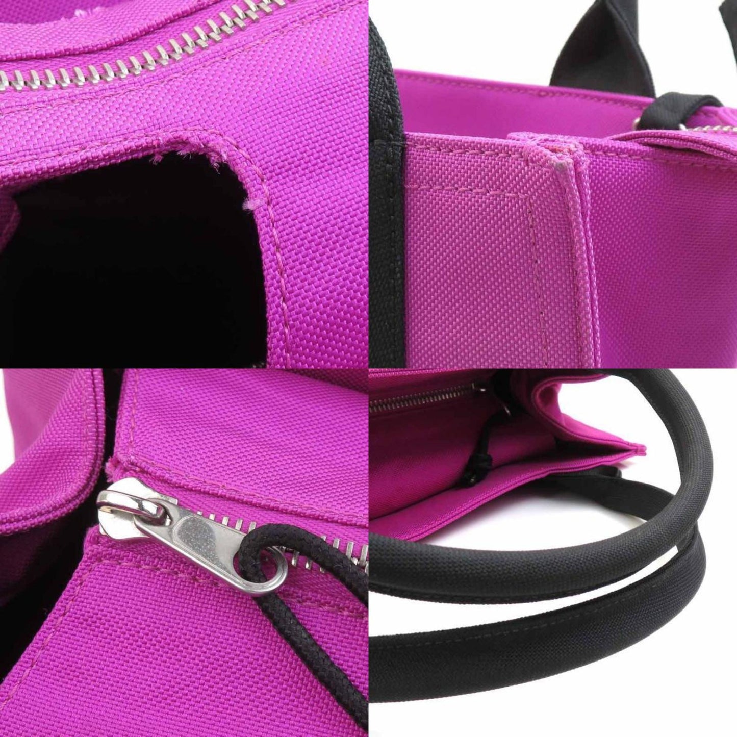 Balenciaga Balenciaga Handbag Shoulder Bag Canvas Purple Black