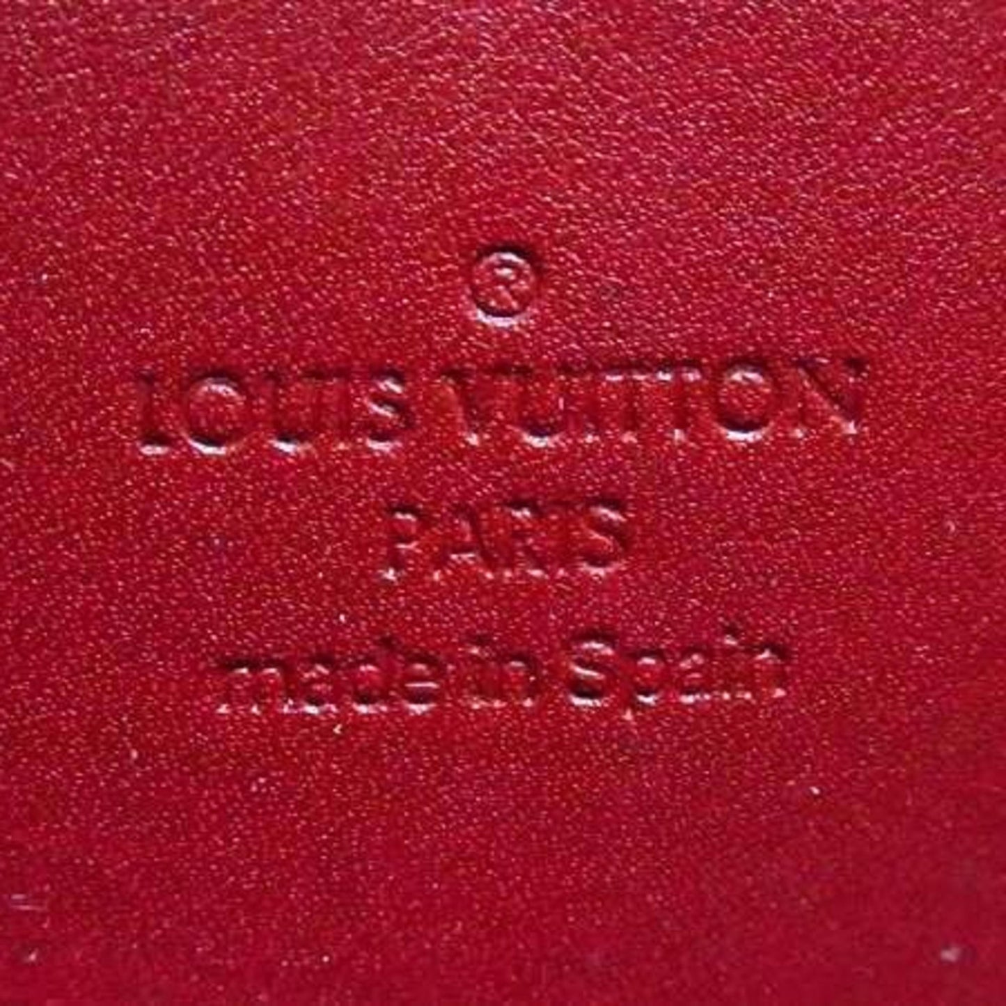 Louis Vuitton Zippy Wallet M91981 Pomme D'Amour (Red) Monogram Vernis