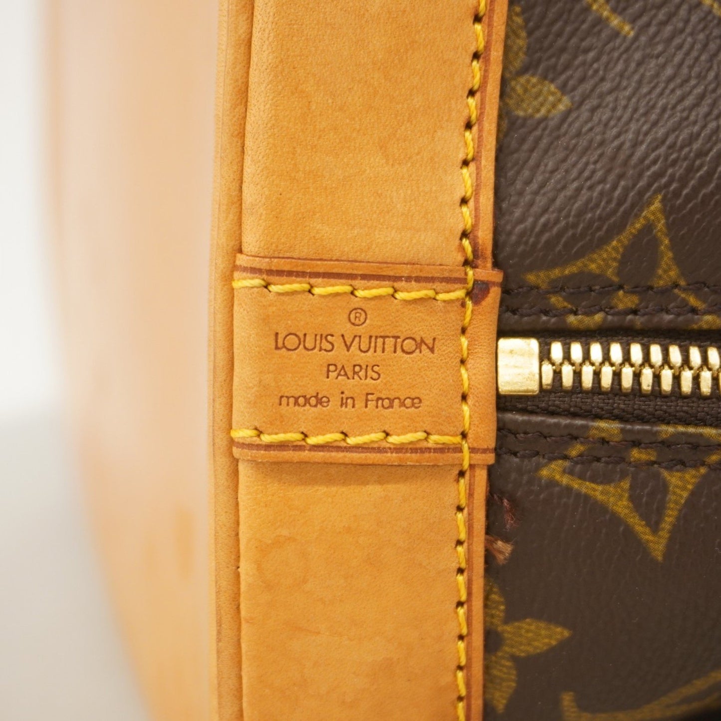 Louis Vuitton Monogram Alma Handbag M51130 Brown