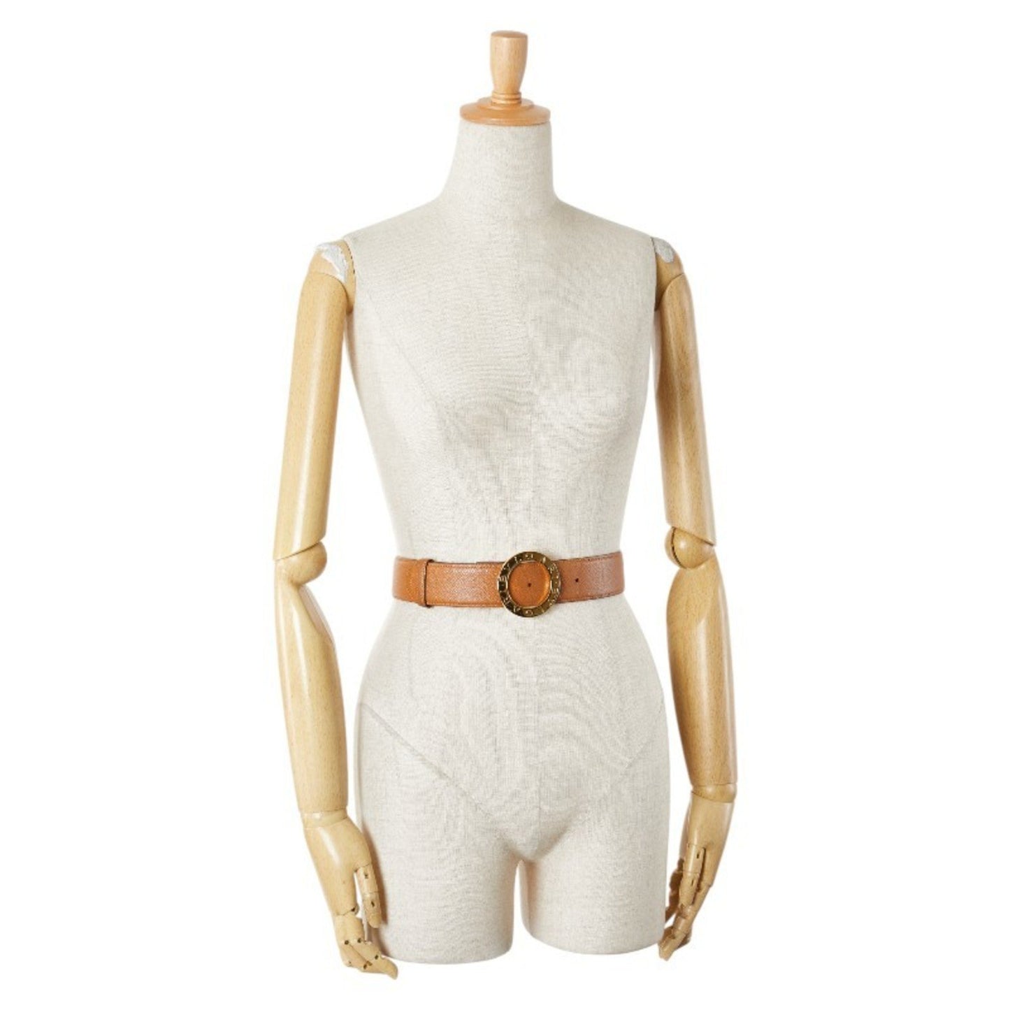 Bvlgari Belt Size: 105 42 Brown Leather