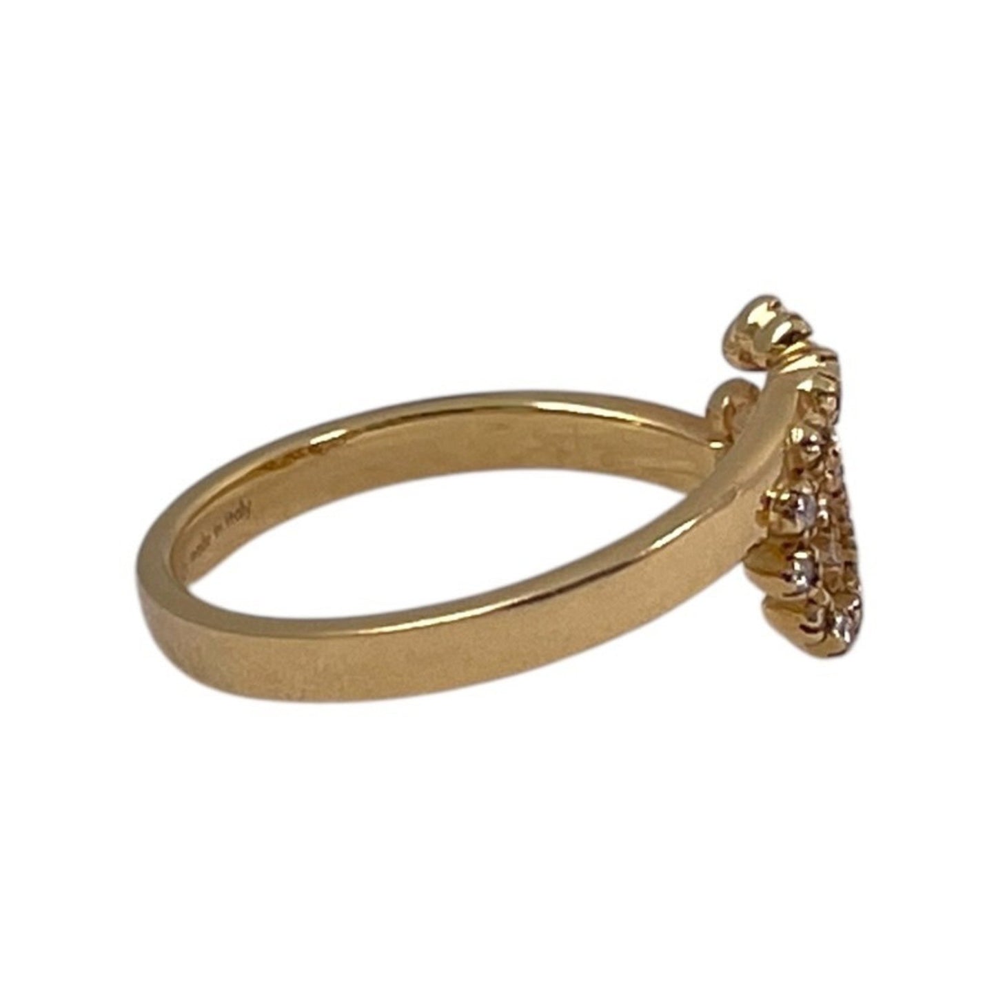 Gucci Gg Running Ring In 18K Yellow Gold
