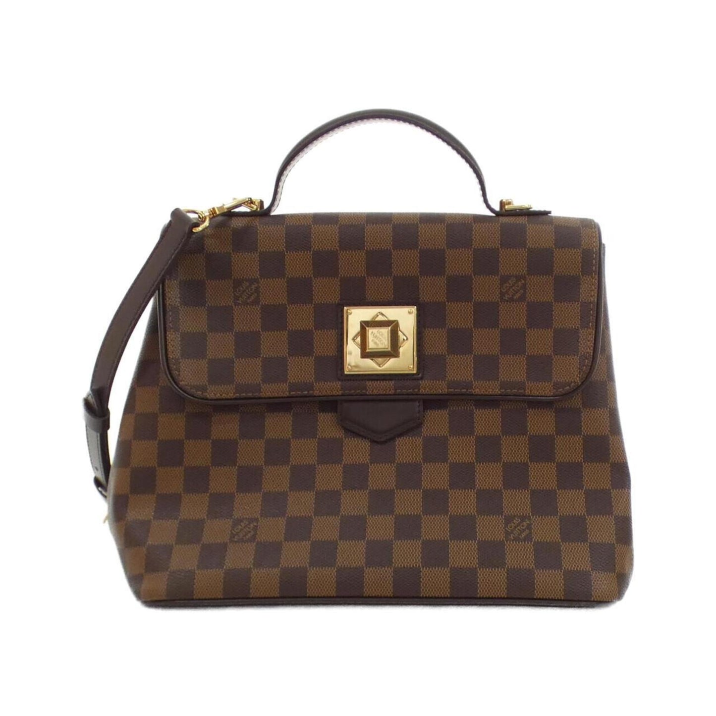 Louis Vuitton Damier Bergamo Mm N41168 Handbag