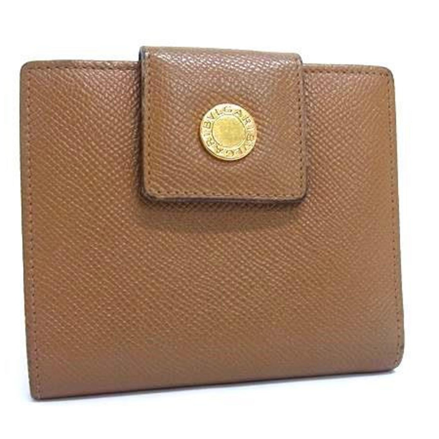 Bvlgari Wallet - Brown Leather Bifold