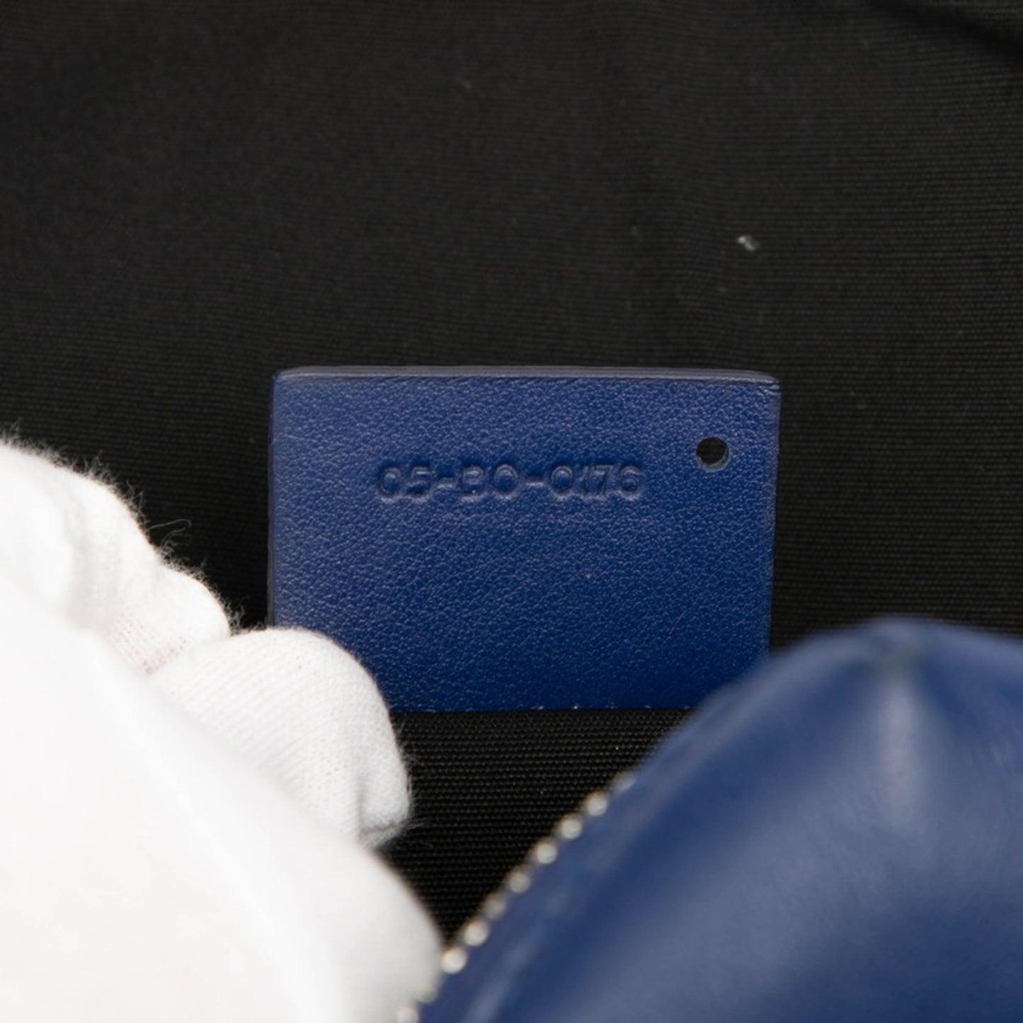 Dior Dior Homme Homme Shoulder Bag Blue Black Leather