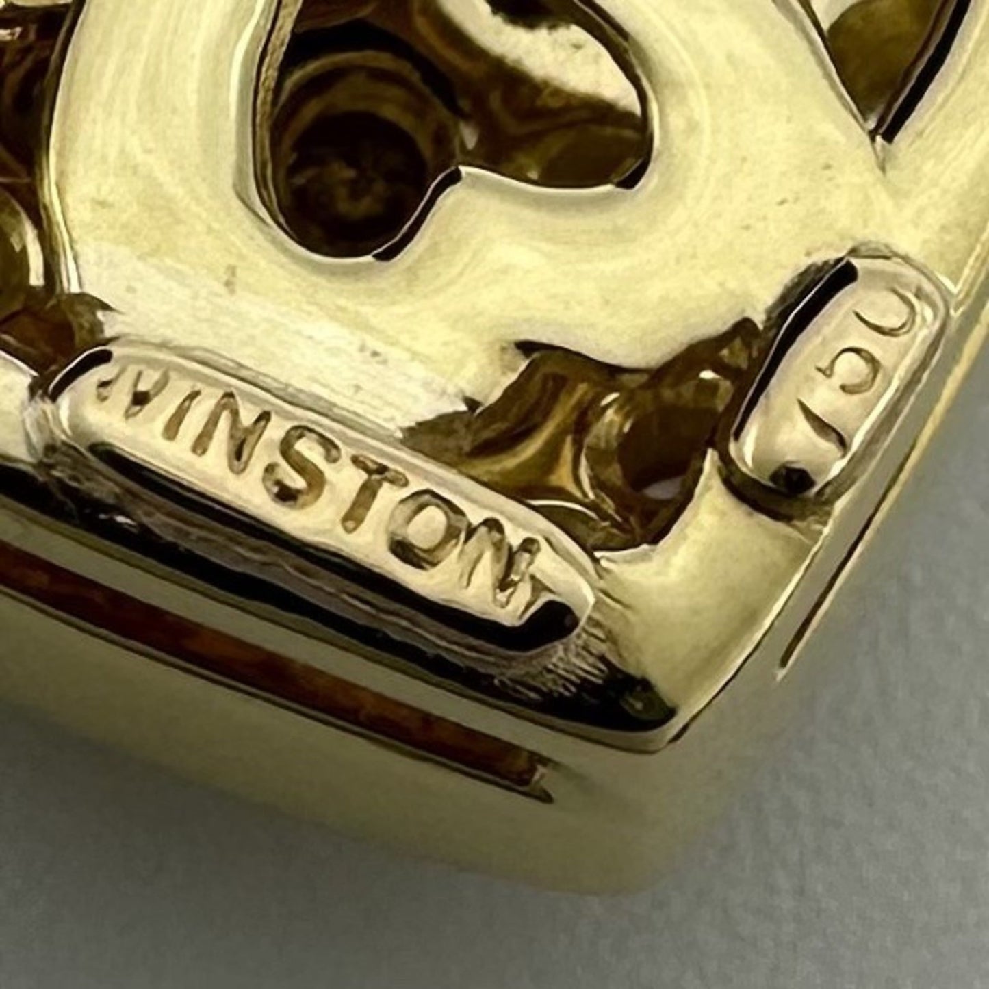 Harry Winston Heart Pav Necklace With Diamonds