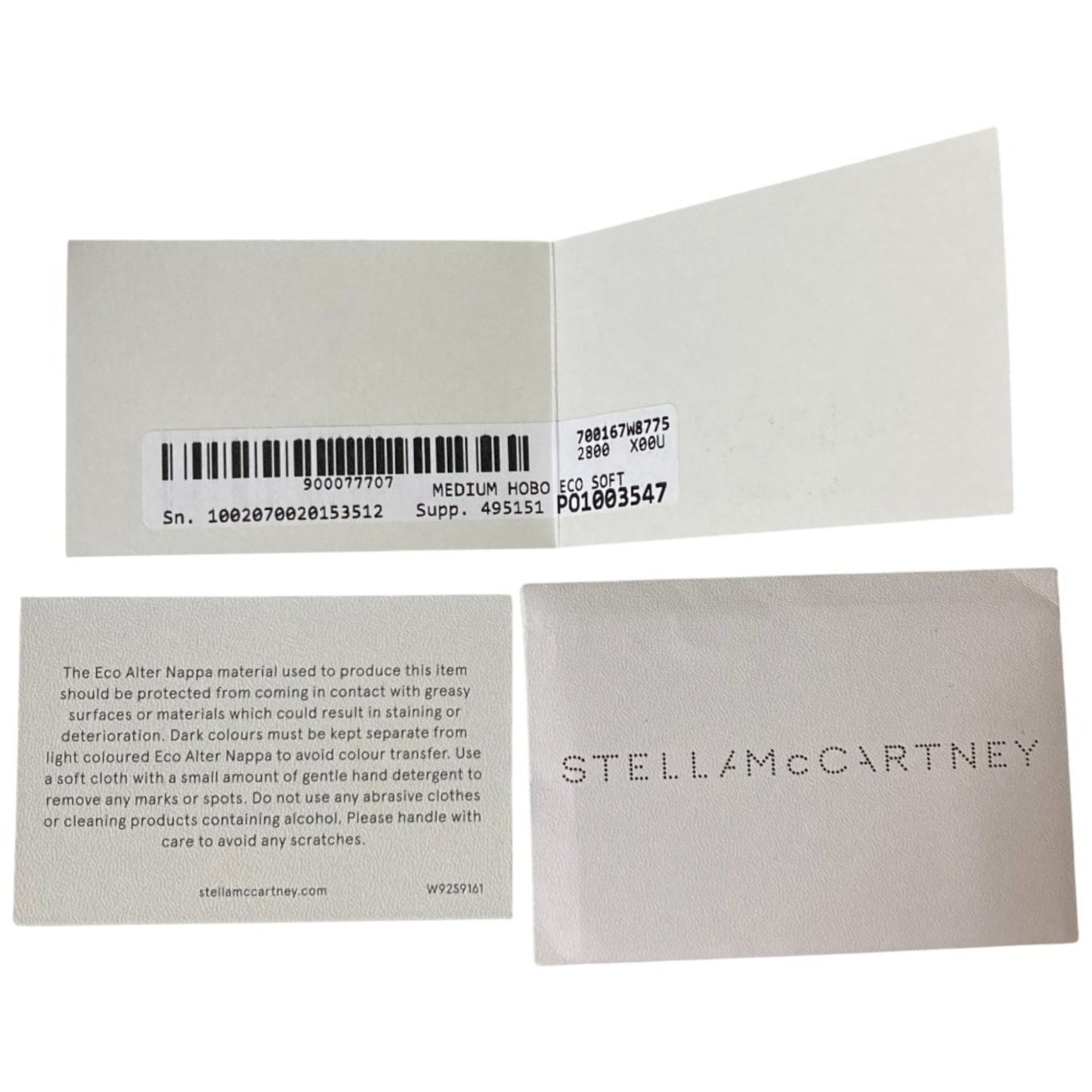 Stella Mccartney Medium Hobo Shoulder Bag In Greige