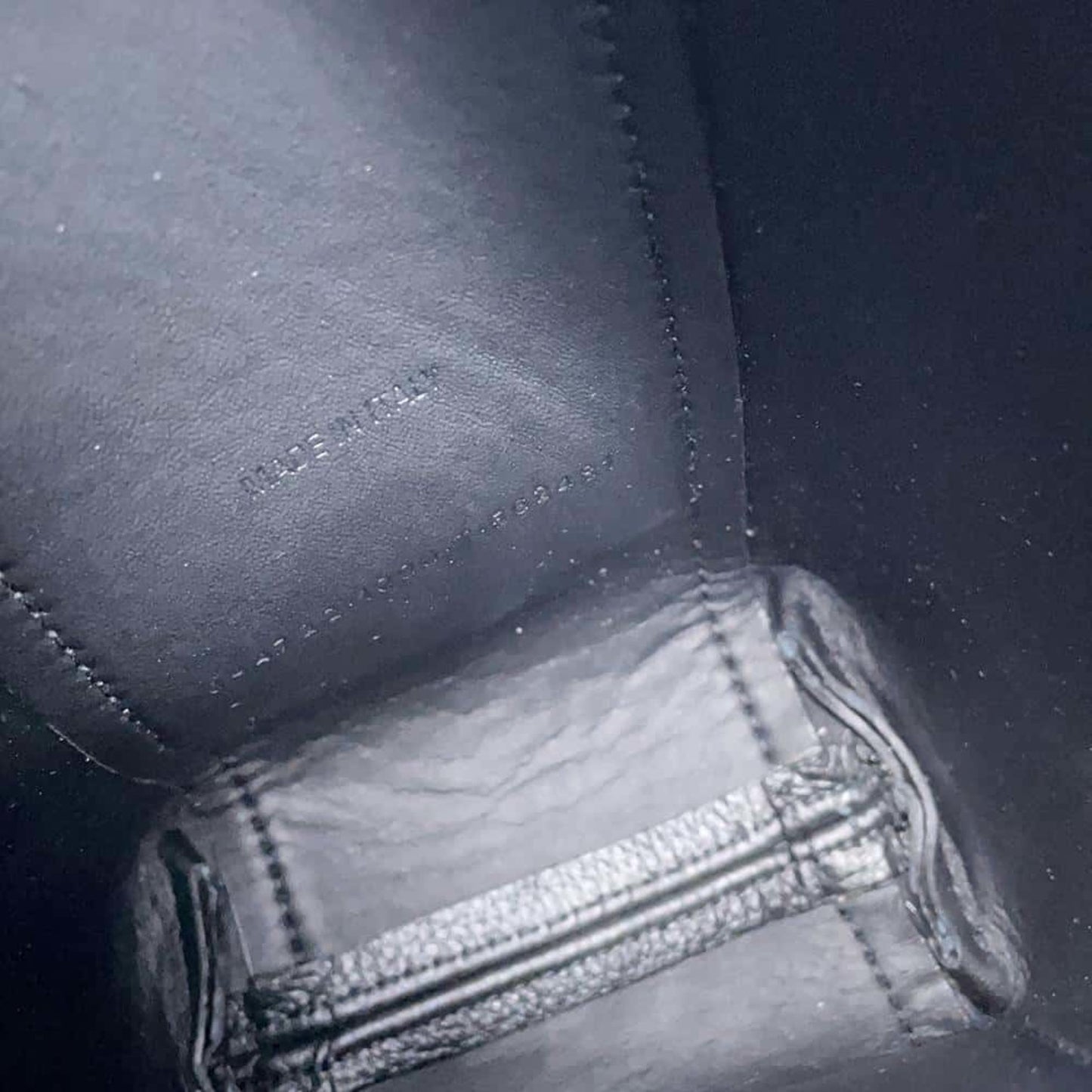 Balenciaga Shoulder Bag Hourglass Leather 644722 Balenciaga Black