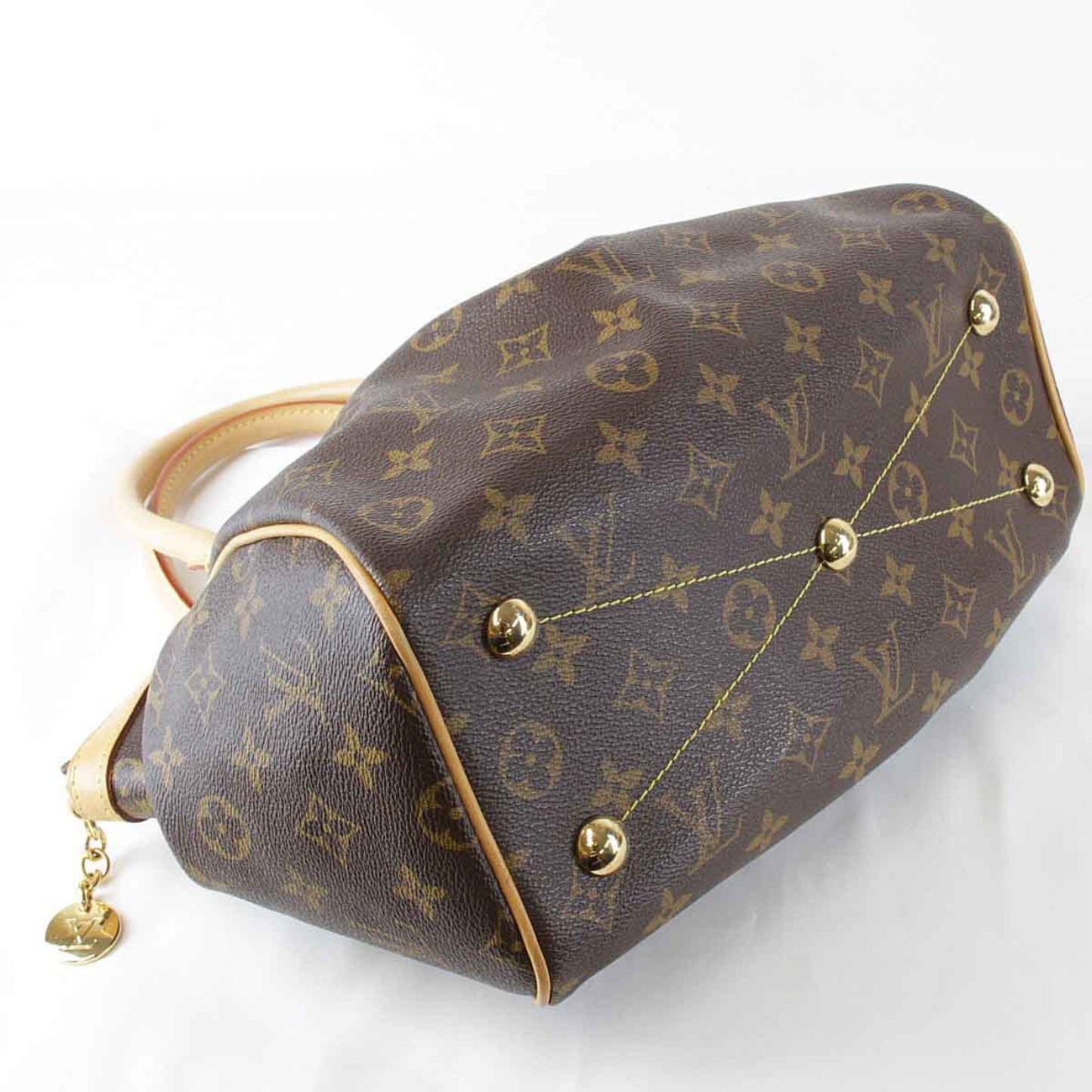 Louis Vuitton Tivoli M40143 Handbag Monogram Canvas Brown