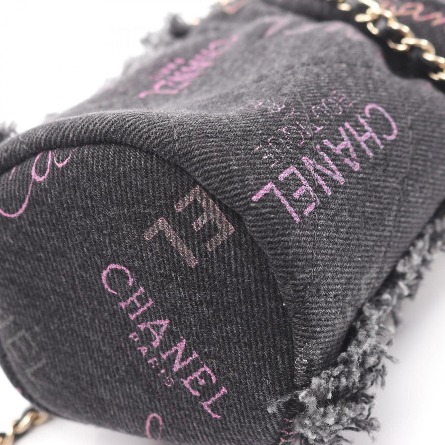 Denim Chanel Shoulder Bag