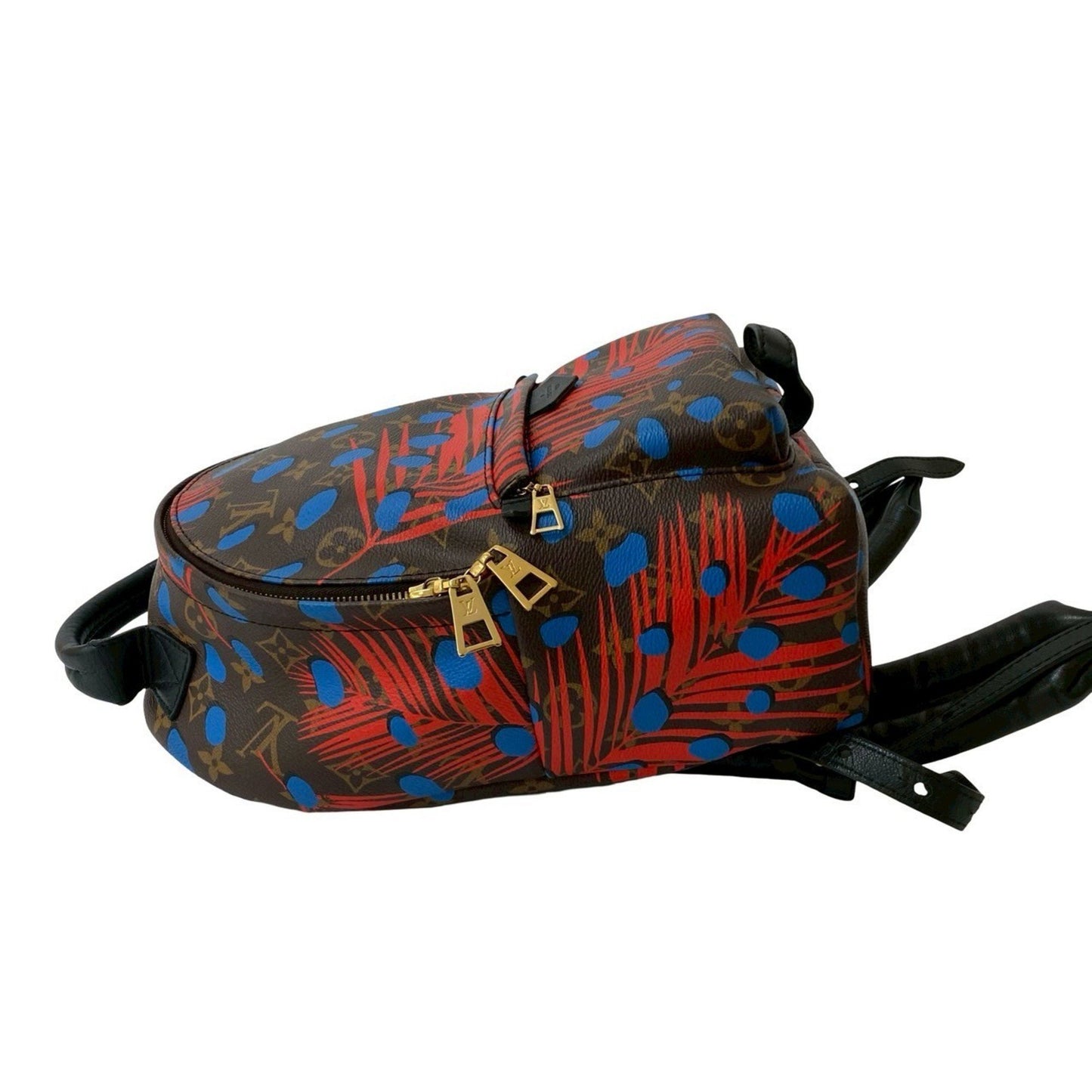 Louis Vuitton Palm Springs Monogram Jungle Dot Leather Backpack/Daypack