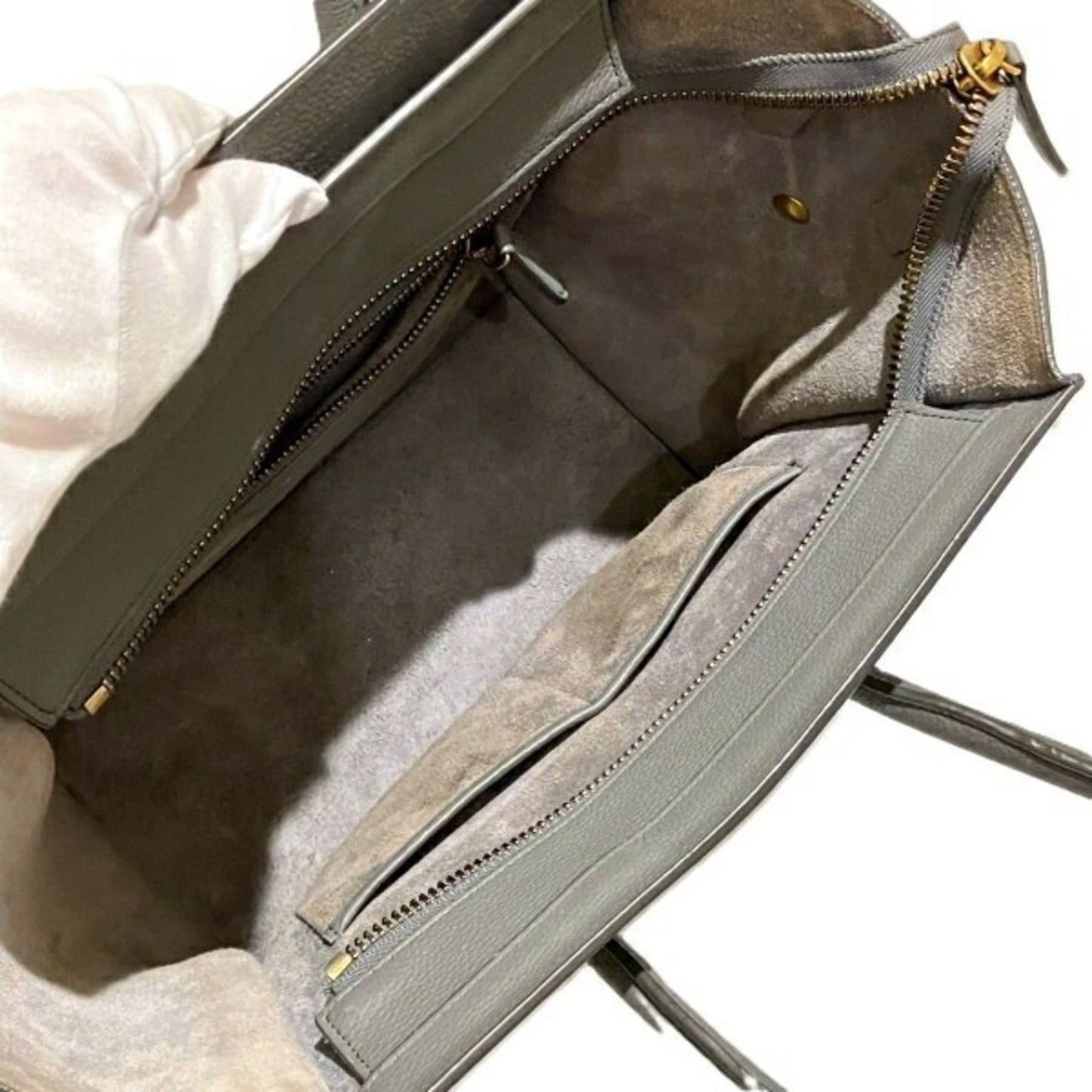 Celine Luggage Micro Shopper Bag Handbag Tote