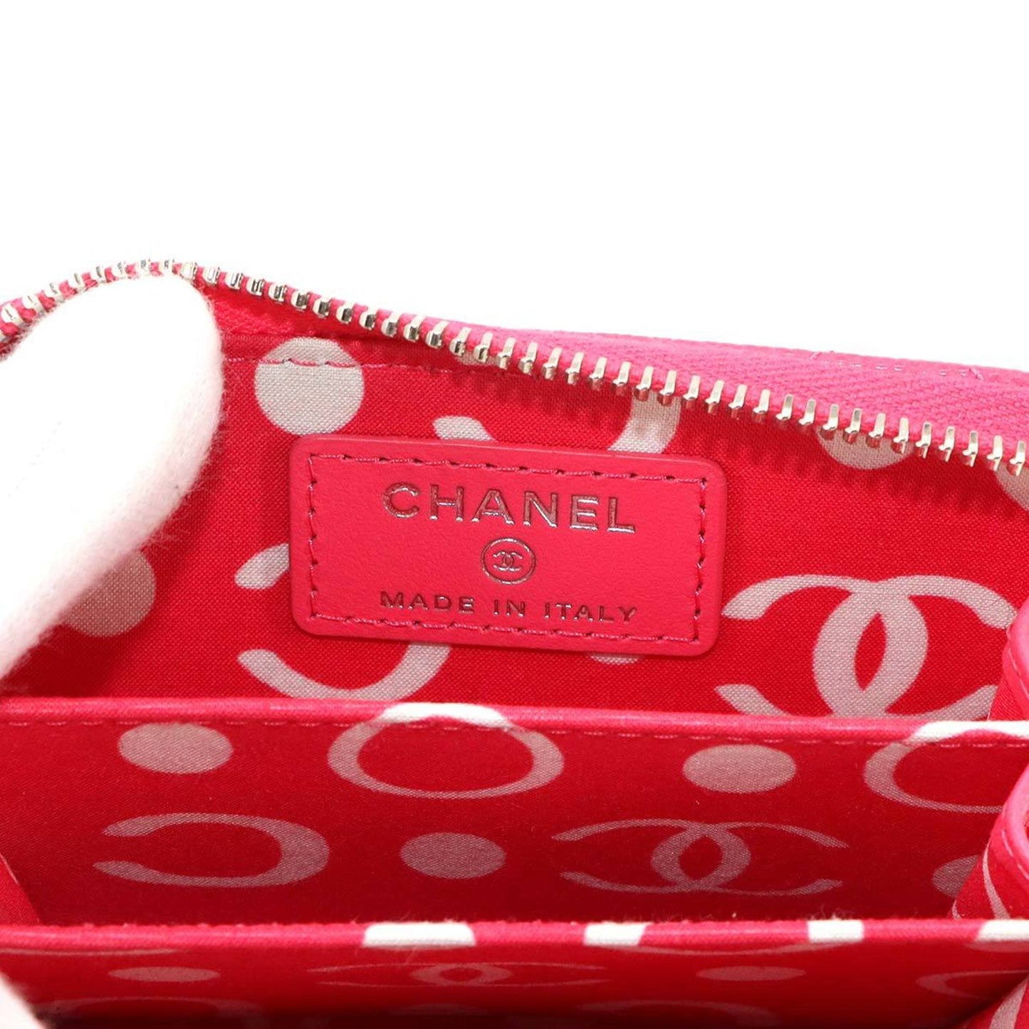 Chanel Matelasse Zip Coin Purse
