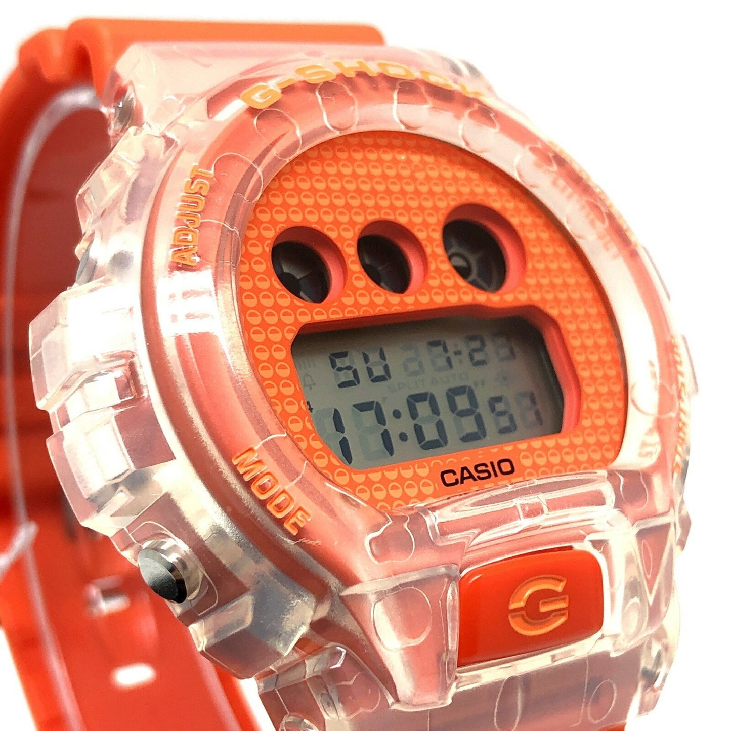G-Shock Casio Dw-6900Gl-4 Lucky Drop Series Capsule Toy Watch With Skeleton Bezel