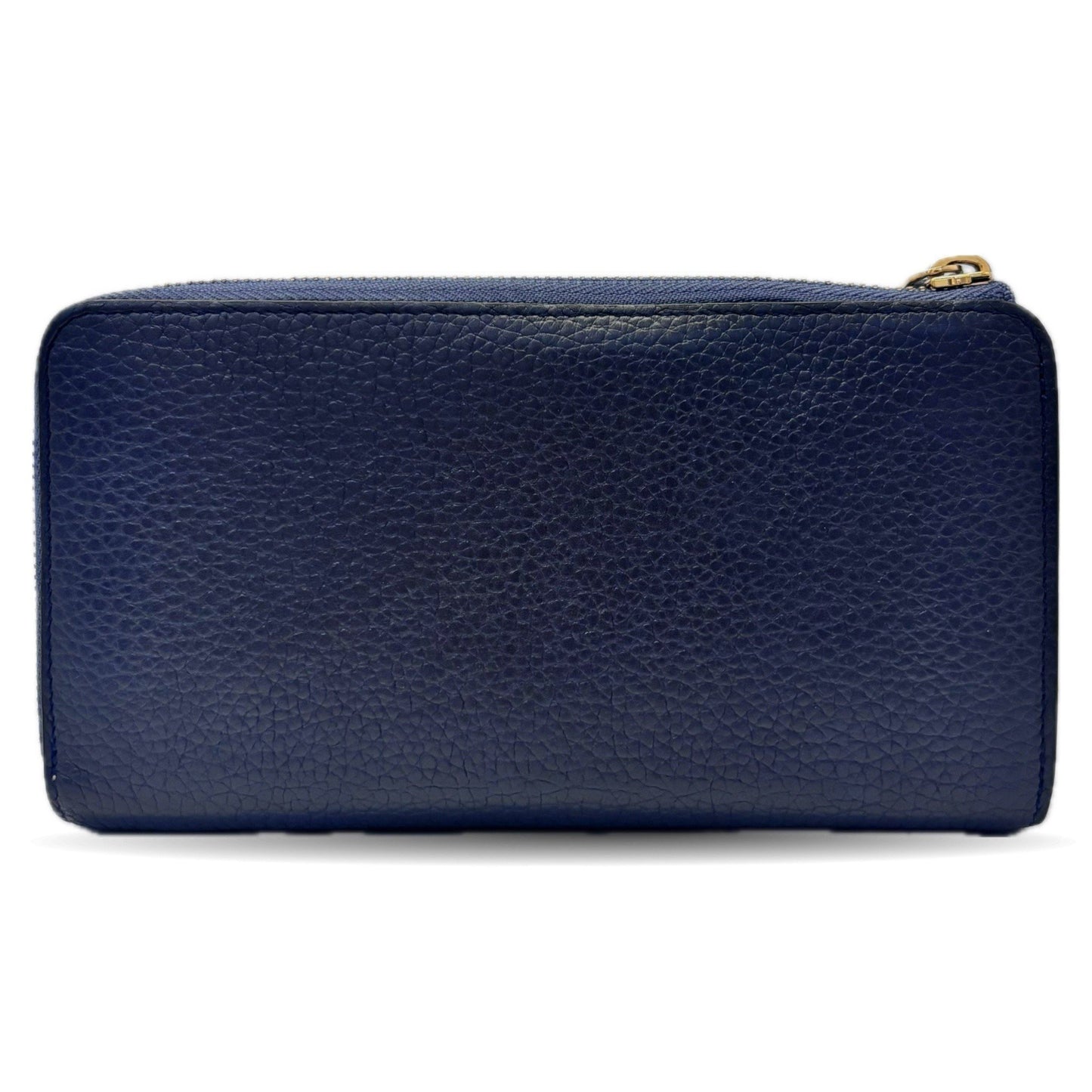 Louis Vuitton Portefeuille Comete Blue Marine L-Shaped Long Wallet Leather Navy Louis Vuitton