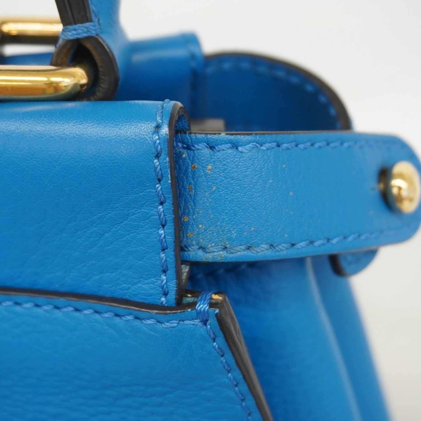 Fendi Peekaboo Leather Handbag