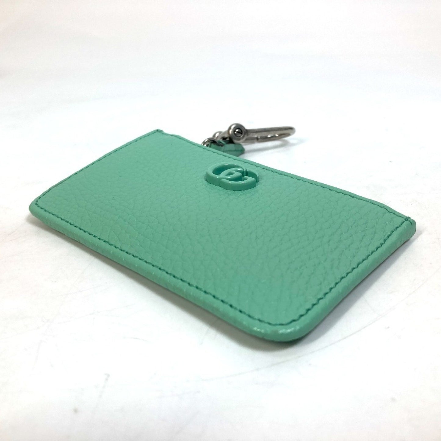 Gucci 701070 Gg Marmont Leather Card Case/Coin Case For Women