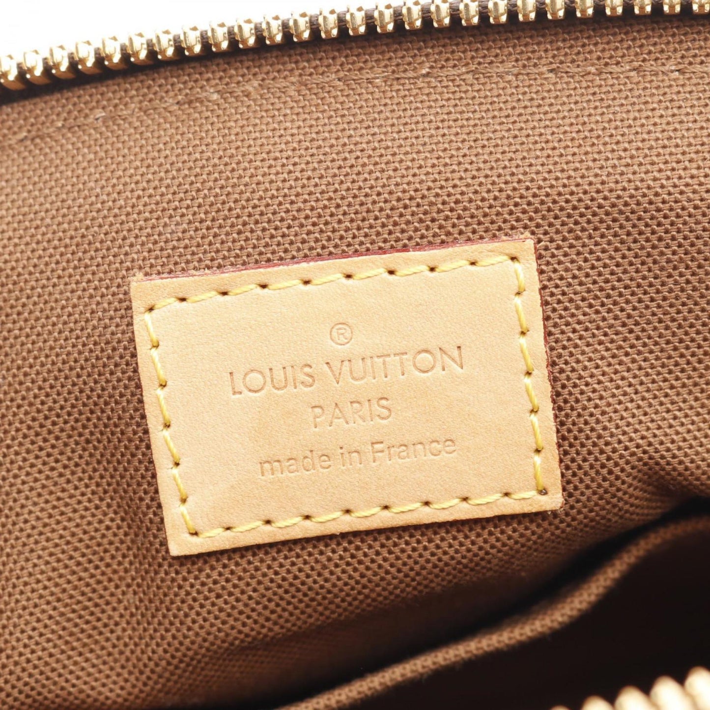 Louis Vuitton Tivoli Pm Monogram Handbag Bag Coated Canvas Leather