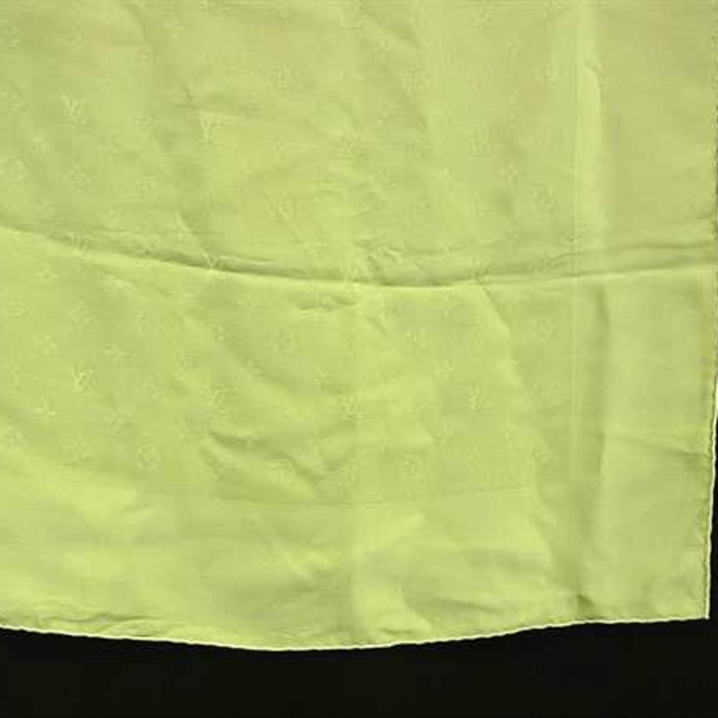 Louis Vuitton Louis Vuitton Monogram Scarf - Light Green 100% Silk Large