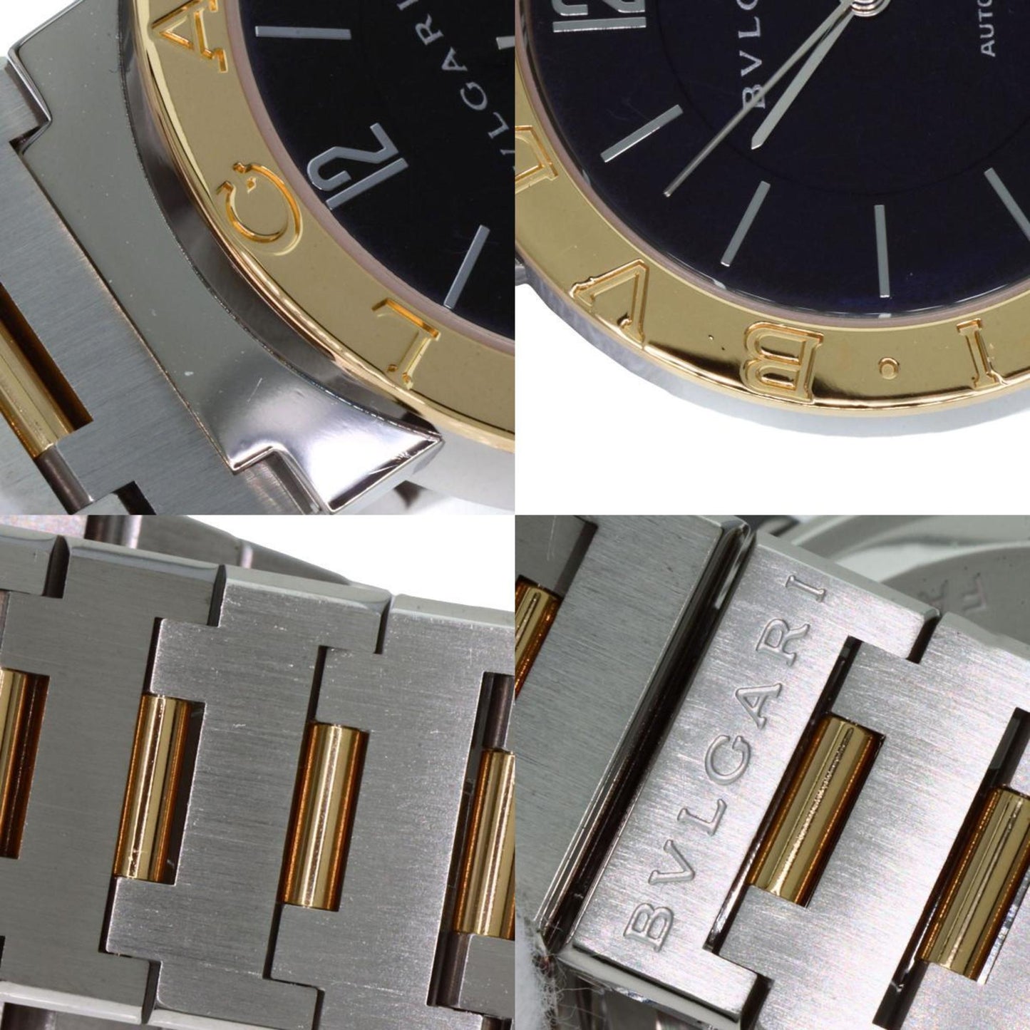 Bvlgari Bb33Sg Wristwatch Stainless Steel Ssxk18Yg K18Yg