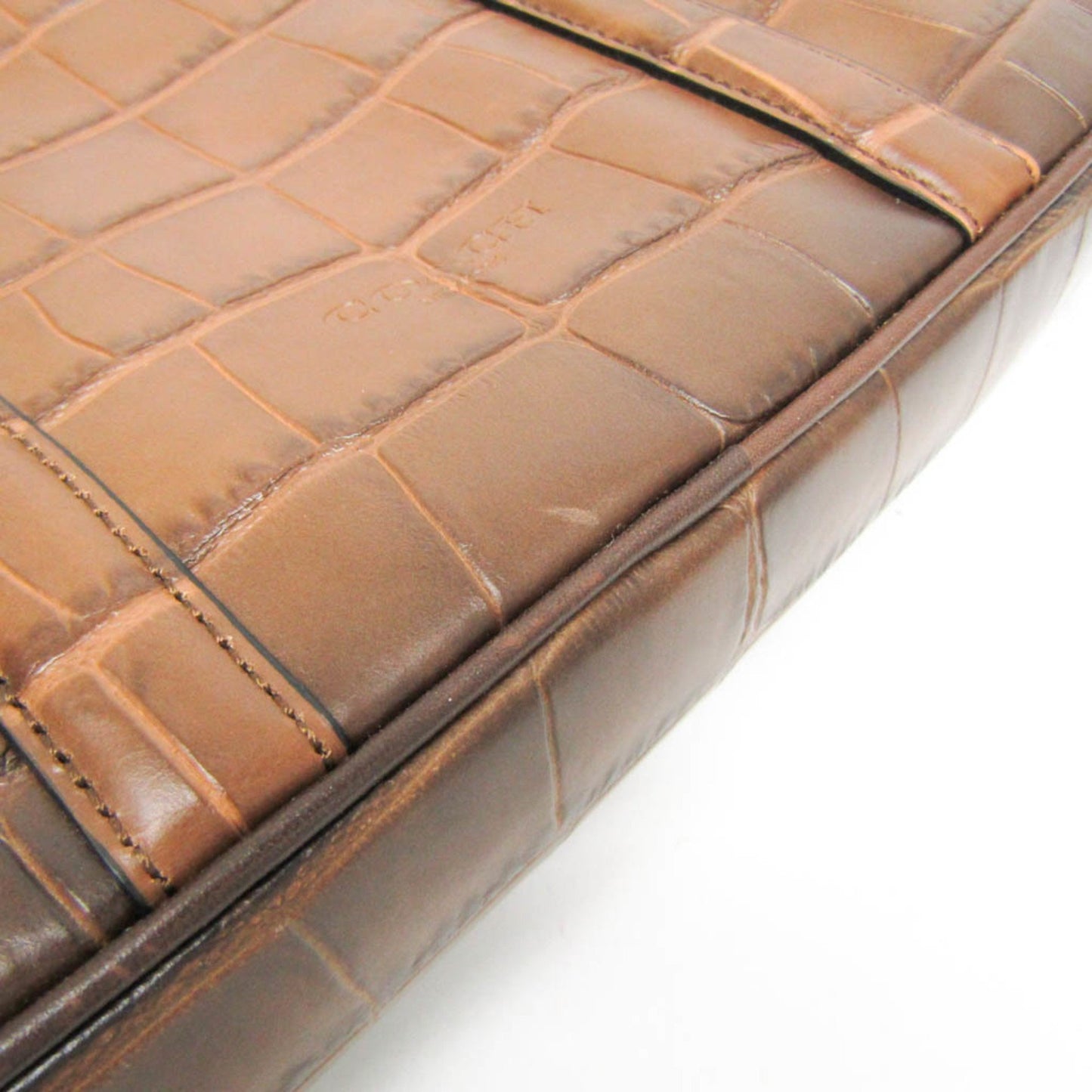 Coach Metropolitan Slim 25991 Men'S Leather Briefcase