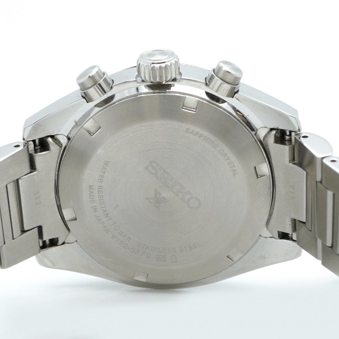 Seiko Prospex V192-0Af0 Silver Dial