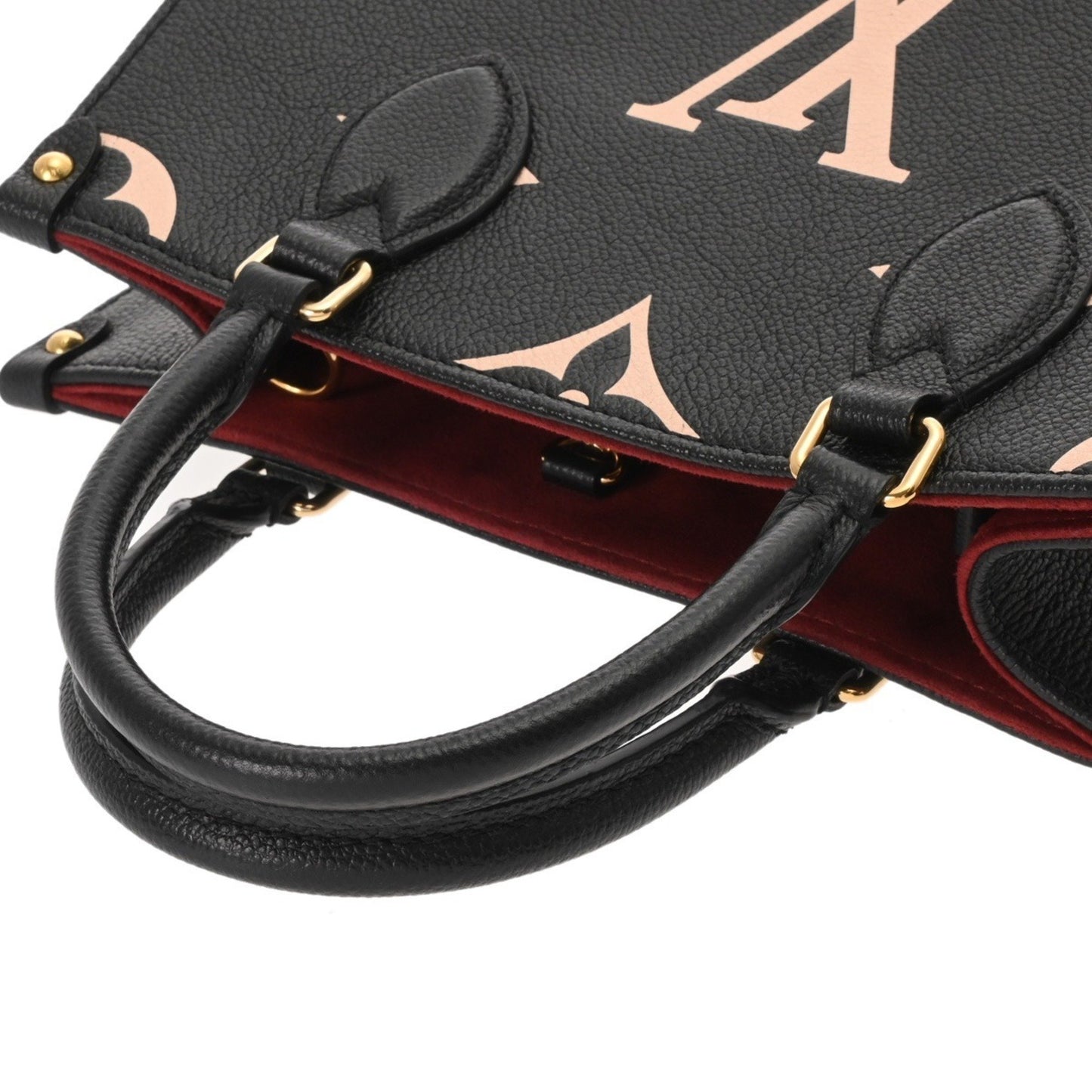 Louis Vuitton Louis Vuitton Monogram Empreinte On The Go Pm 2Way Black/Beige M45659