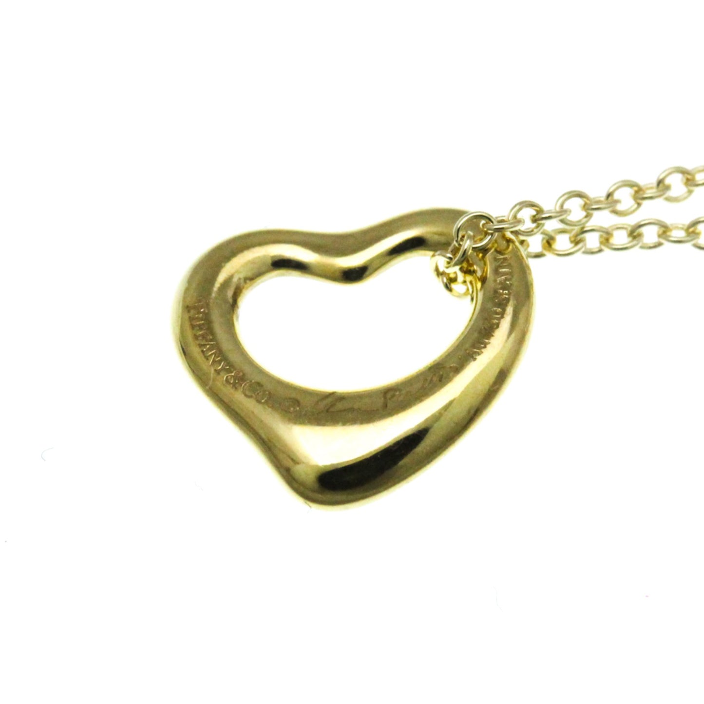 Tiffany Open Heart Yellow Gold (18K) No Stone Men