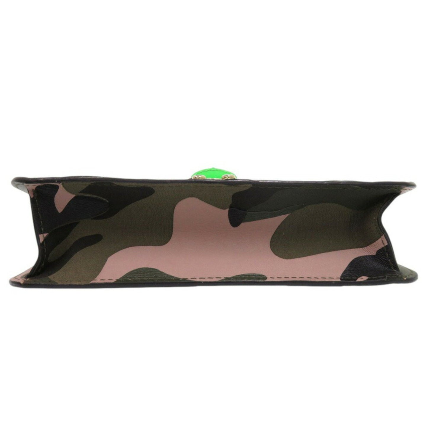 Valentino Garavani Glam Rock Camouflage Shoulder Bag In Canvas And Leather