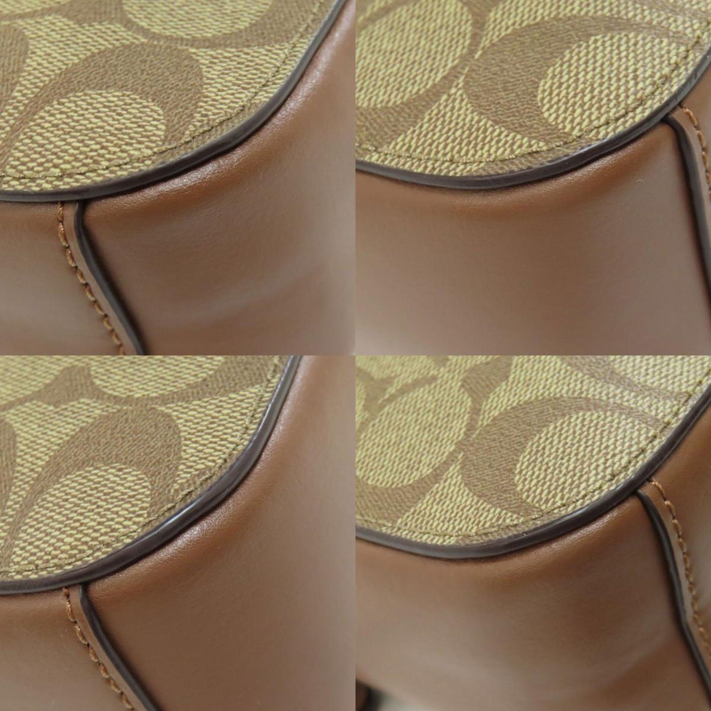Coach 91677 Mini Camera Bag Signature Shoulder