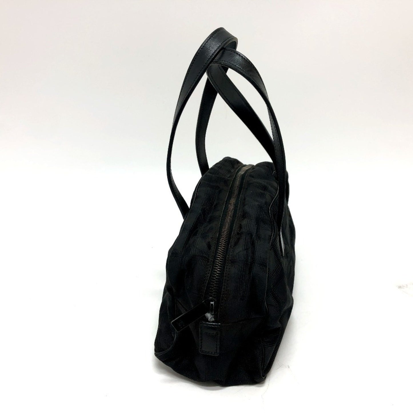 Chanel A15828 New Travel Line Handbag Boston Bag Leather/Nylon