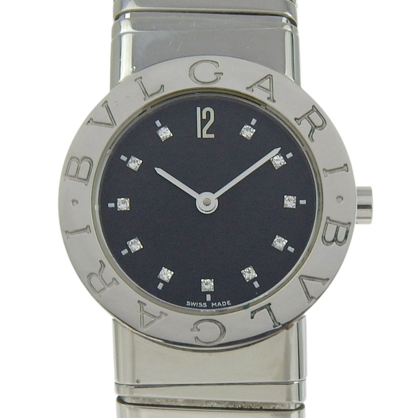 Bvlgari Tubogas Watch With 11 Diamonds