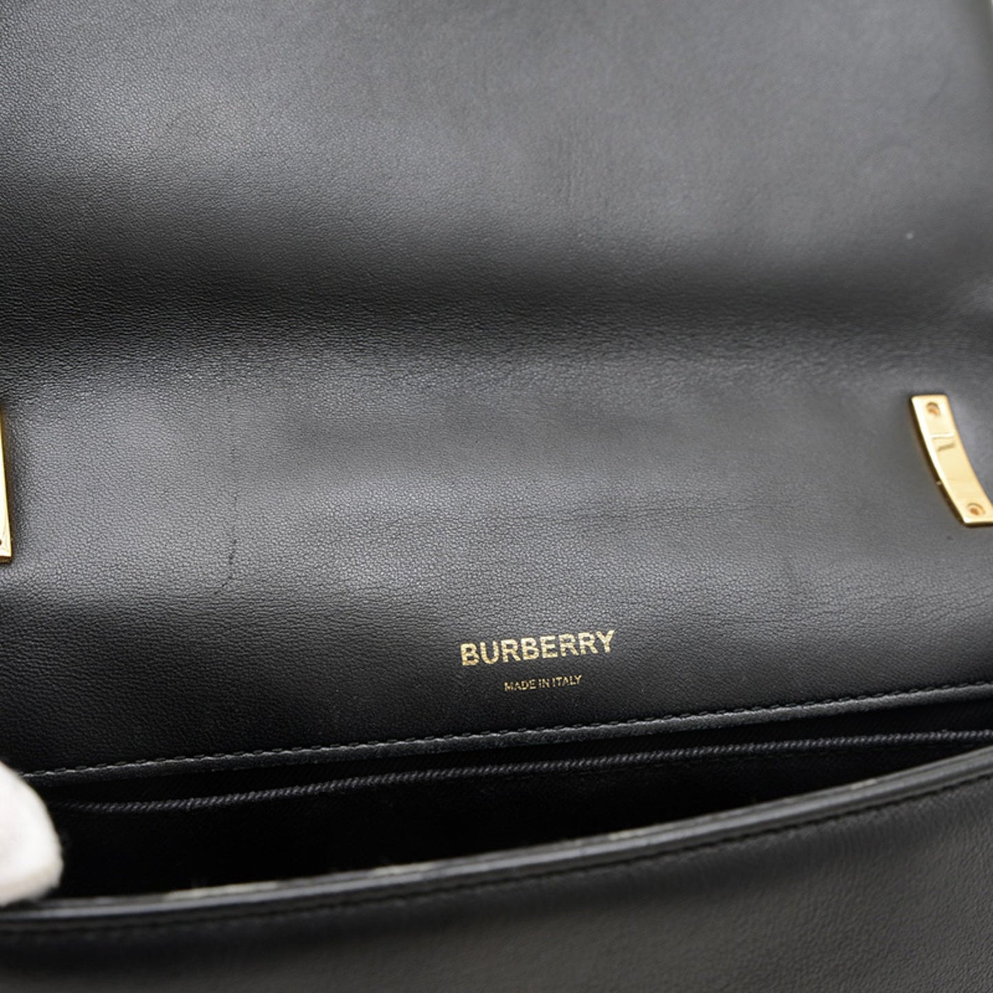 Burberry Small Quilted Shoulder Bag Lambskin Black 8021492 Bp