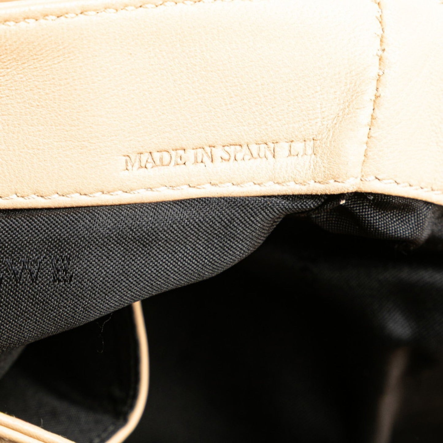 Loewe Bag Beige Leather