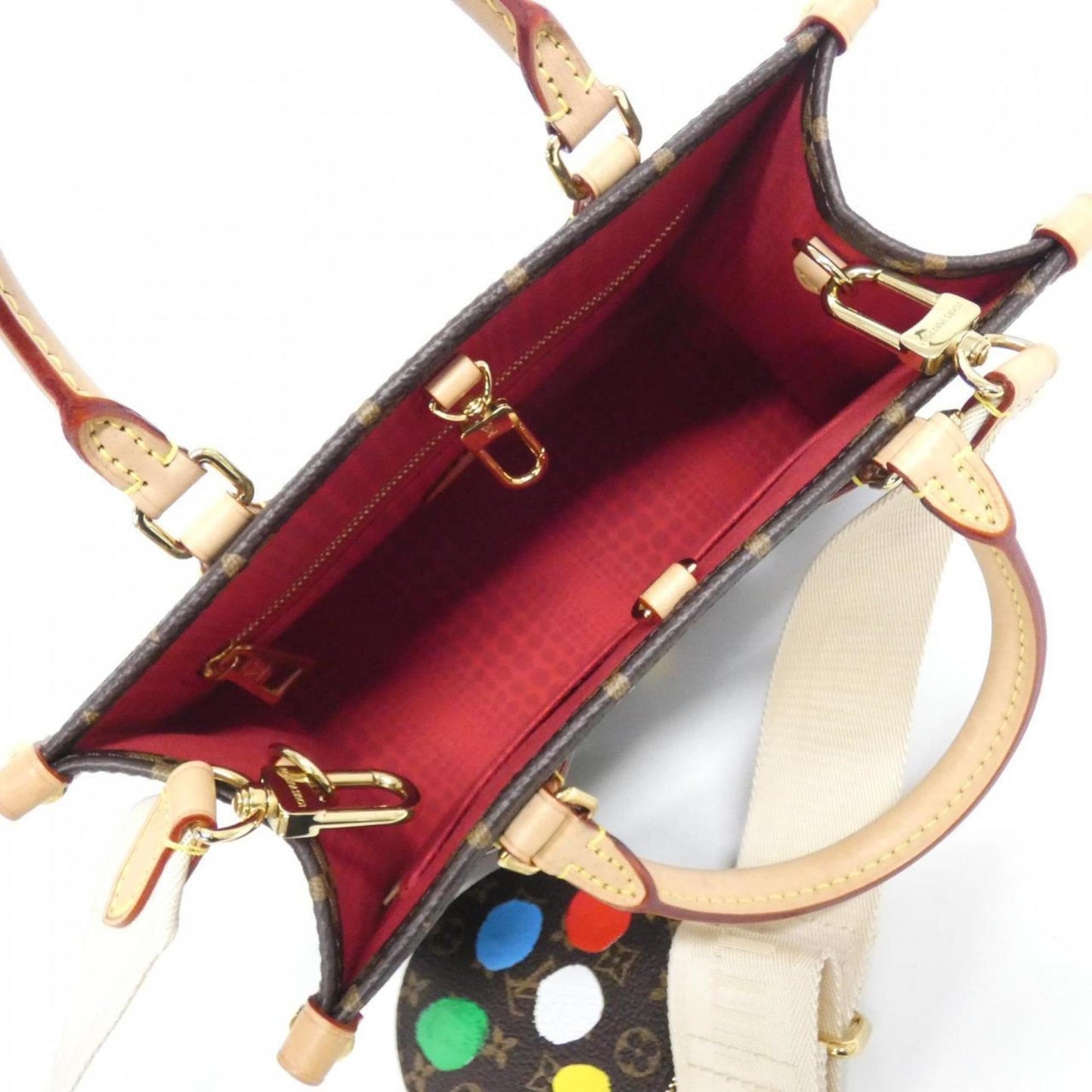 Louis Vuitton Monogram (Lv X Yk) On The Go Pm M46380 Handbag