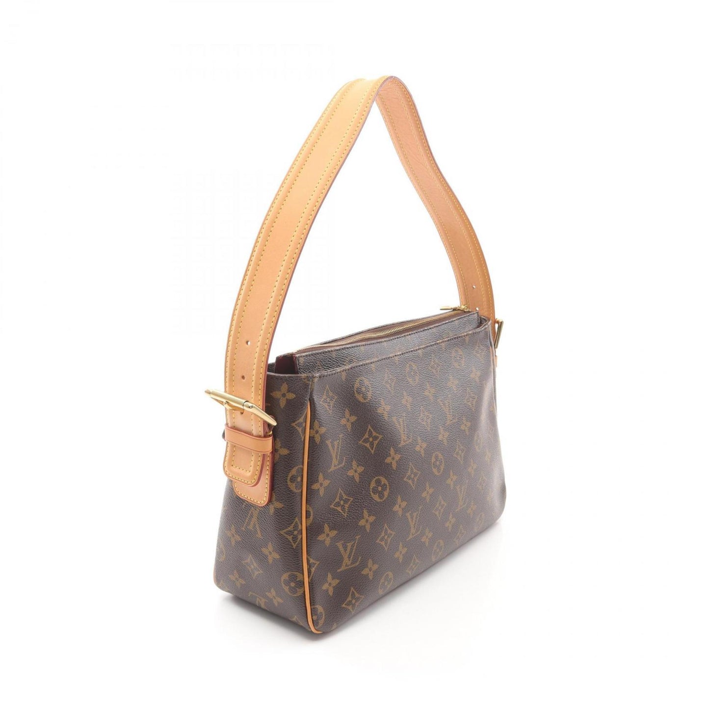 Louis Vuitton Viva Cite Gm Monogram Shoulder Bag Coated Canvas Leather