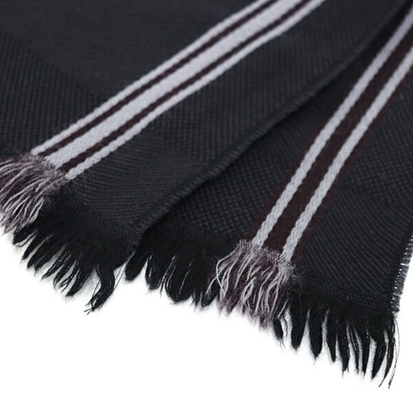 Louis Vuitton Echarpe Messager Damier Geant Scarf Dark Grey 100% Wool M72685