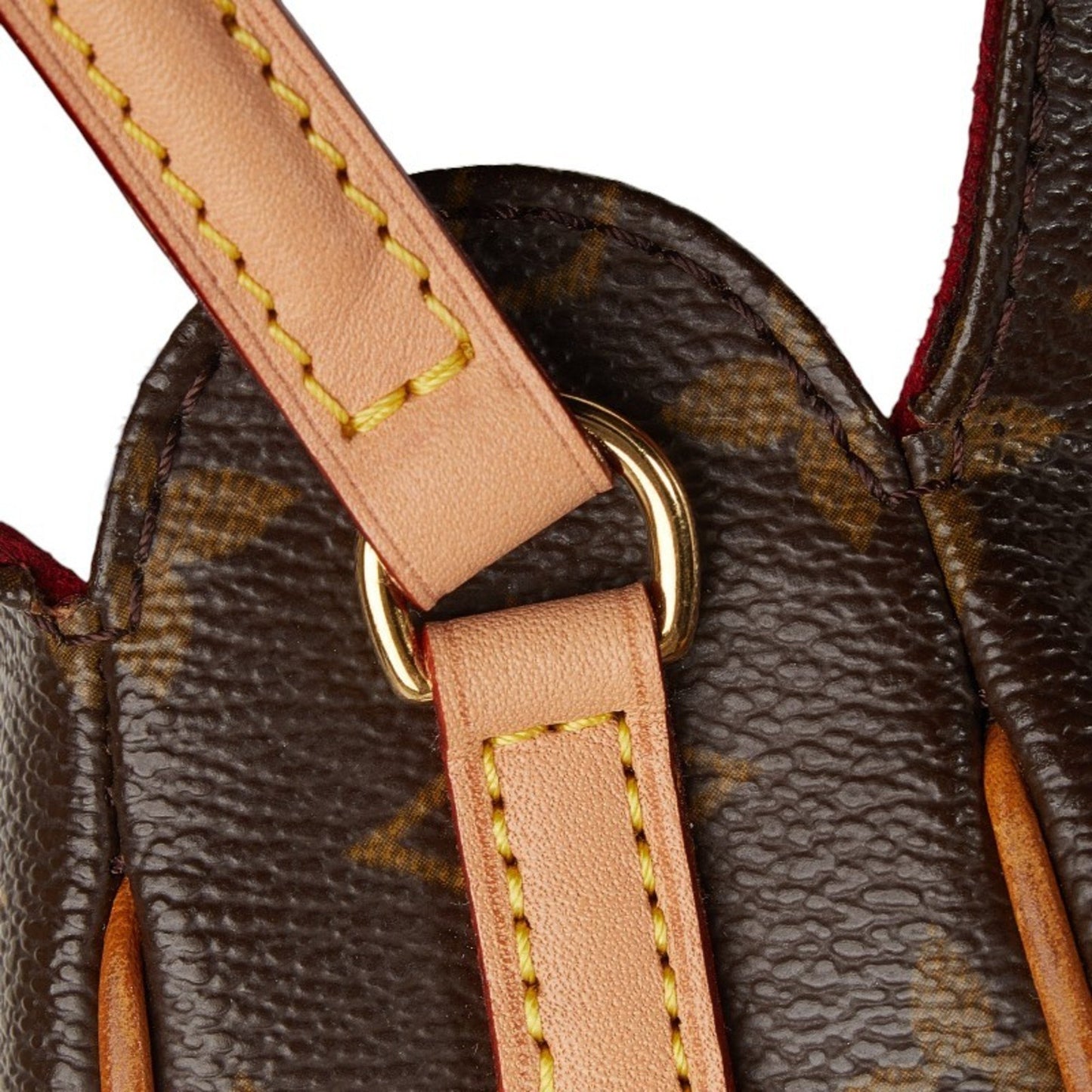 Louis Vuitton Monogram Recital Handbag M51900 Brown Pvc Leather