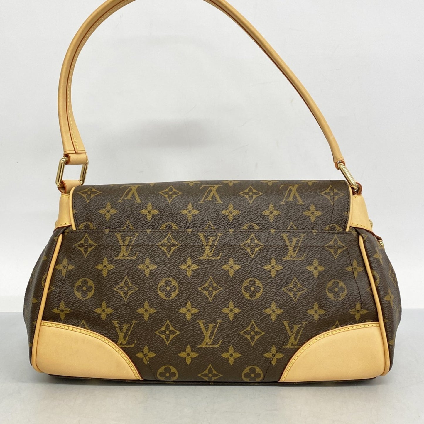 Louis Vuitton Monogram Beverly Mm Shoulder Bag M40121 Brown