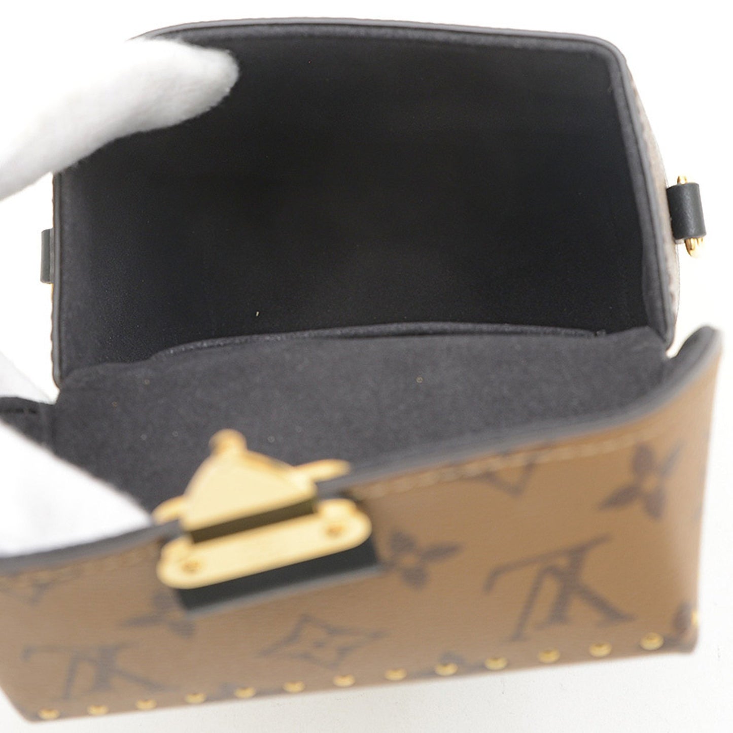Louis Vuitton Monogram Reverse Camera Box 2Way Bag Handbag M82465 Bp