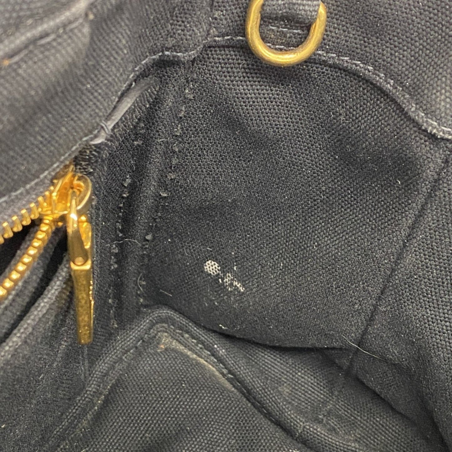 Prada Canapa Canvas Tote Bag