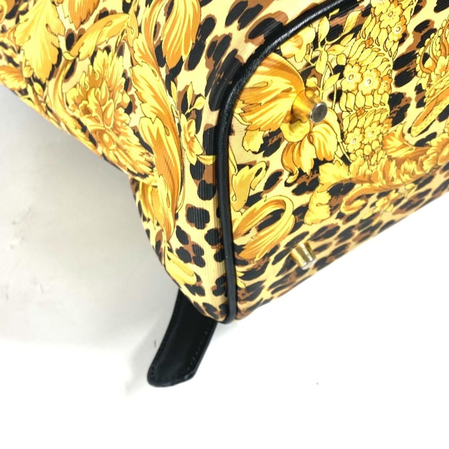 Versace Leopard Print Backpack