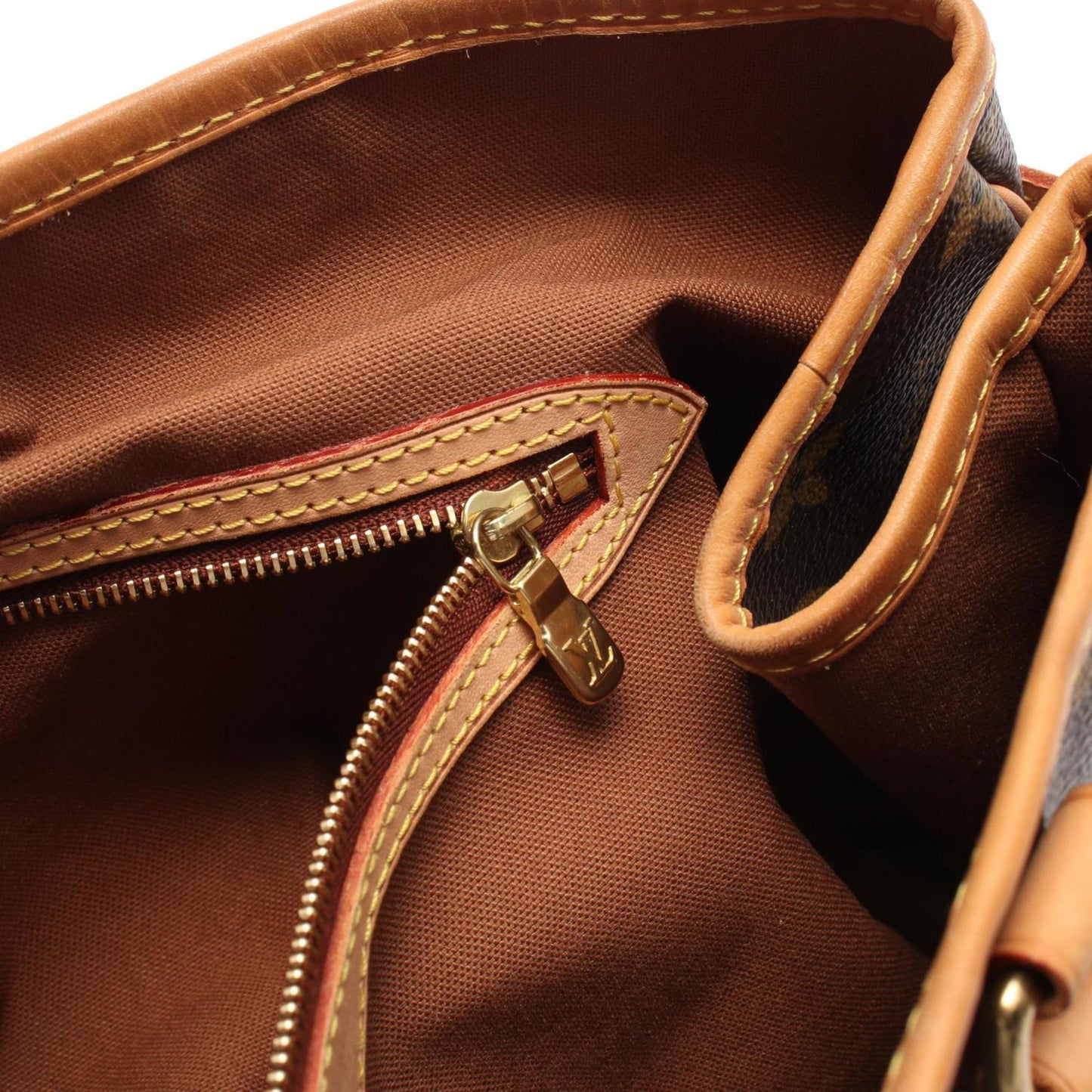Louis Vuitton Batignolles Horizontal Monogram Shoulder Bag Coated Canvas Leather