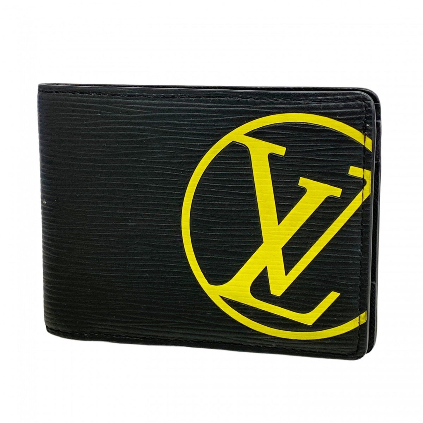 Louis Vuitton Epi Wallet Lv Circle Portefeuille Multiple M67907 Noir