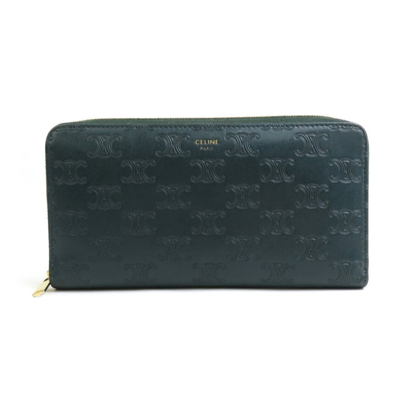 Celine Triomphe Round Long Wallet
