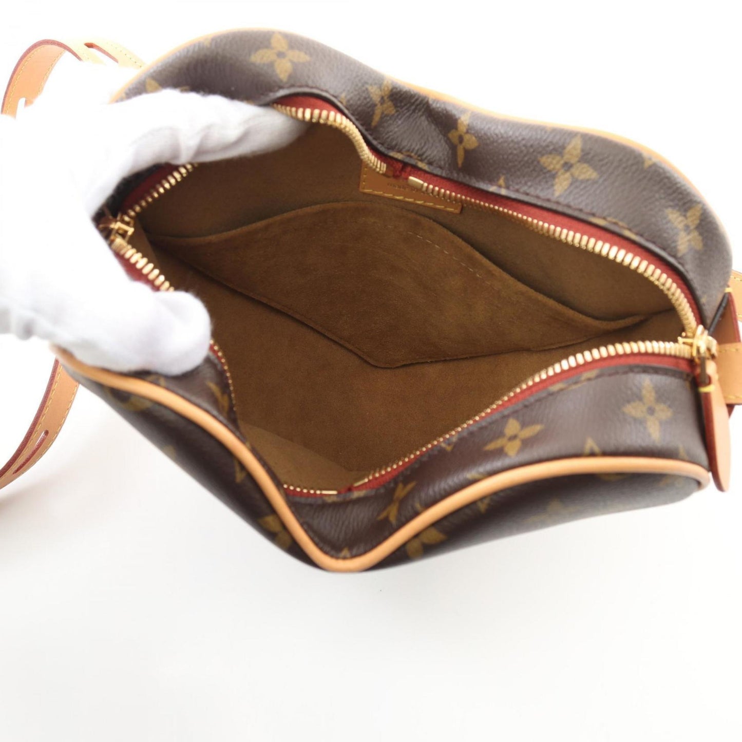 Louis Vuitton Louis Vuitton Sac Cool Shoulder Bag Coated Canvas Leather Monogram
